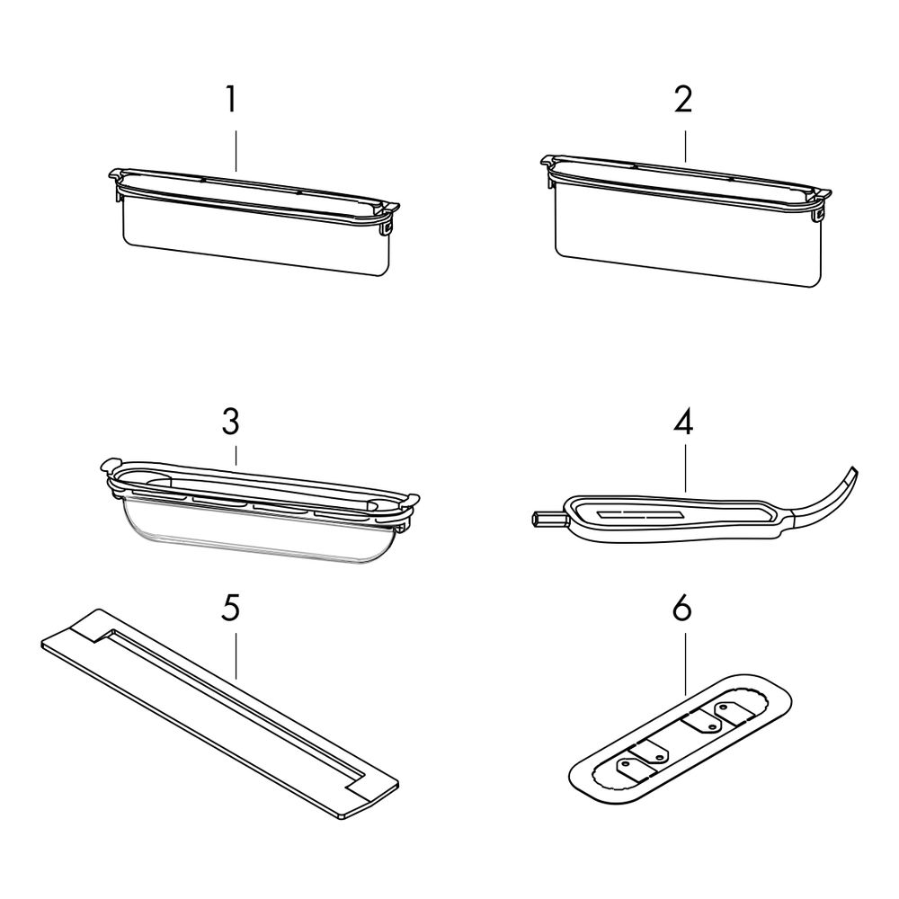 hansgrohe RainDrain Flex Fertigset Duschrinne 1000mm kürzbar, Edelstahl gebürstet z... HANSGROHE-56046800 4059625349922 (Abb. 5)