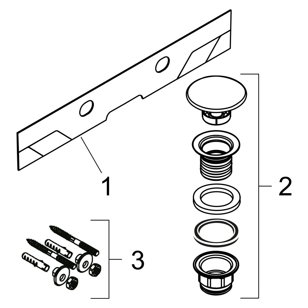 Hansgrohe Xelu Q Aufsatzwaschtisch geschliffen, Ablage rechts 800x480mm ohne Hahnlo... HANSGROHE-61029450 4059625414026 (Abb. 4)