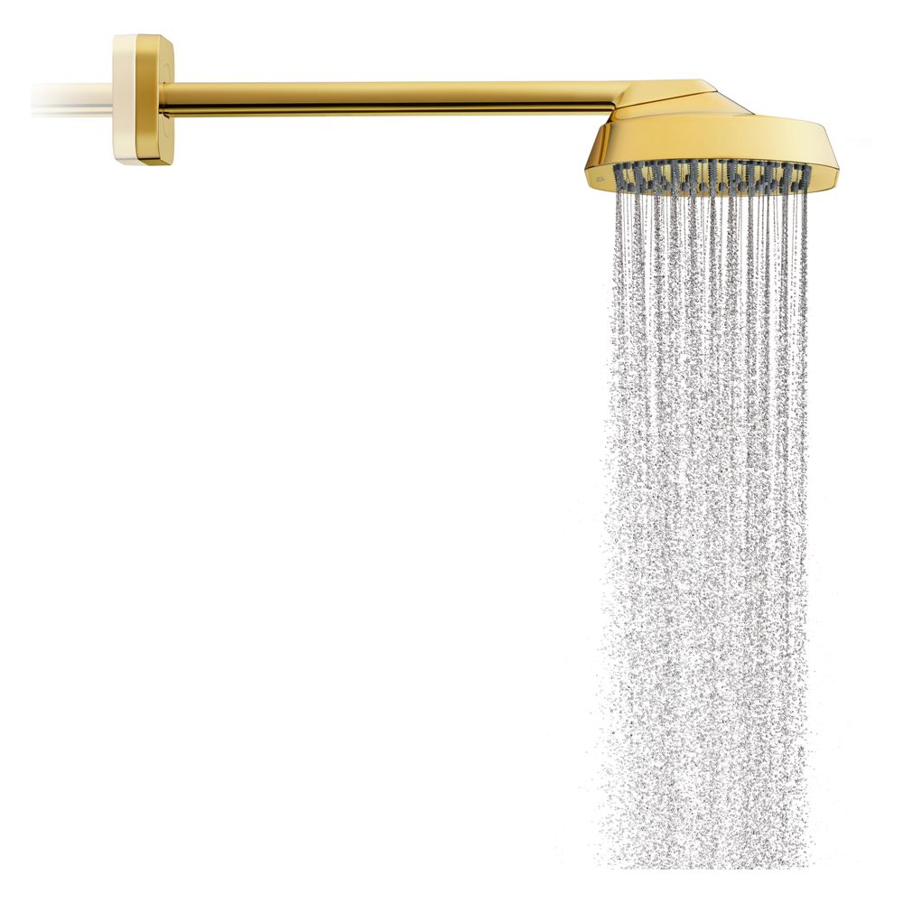 Hansgrohe AXOR ShowerSphere Kopfbrause, 10,5l/min, 250x160mm, 1jet, Brausearm, Poli... HANSGROHE-39754990 4059625627426 (Abb. 3)