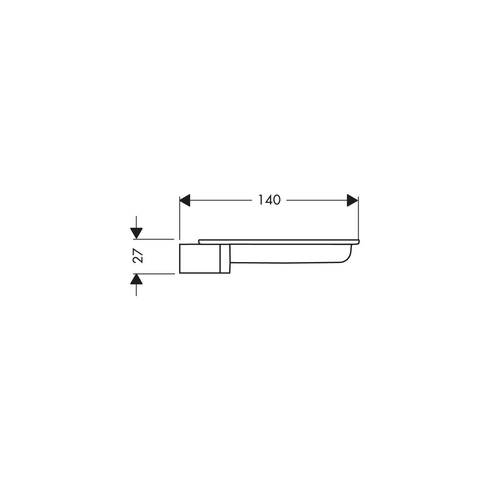 hansgrohe Casetta Seifenschale S, Glasklar... HANSGROHE-28684000 4011097205588 (Abb. 3)