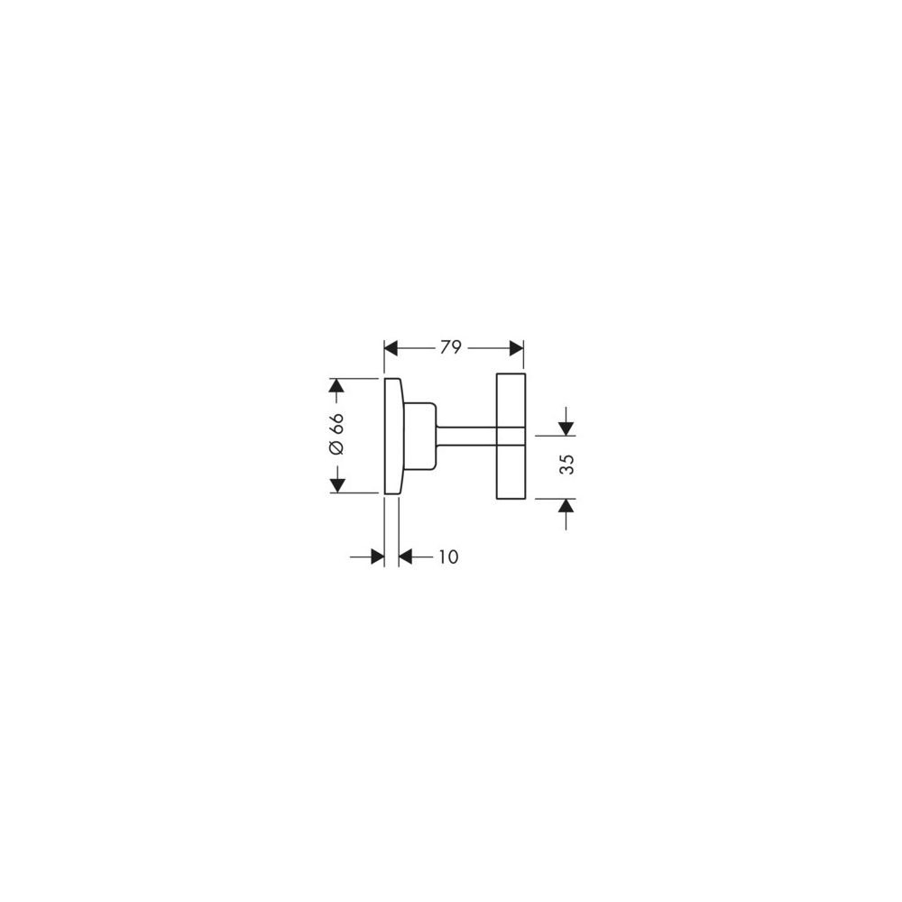 Hansgrohe AXOR Citterio Absperrventil Unterputz DN 15/DN 20, Kreuzgriff, Edelstahl ... HANSGROHE-39965800 4011097923550 (Abb. 4)