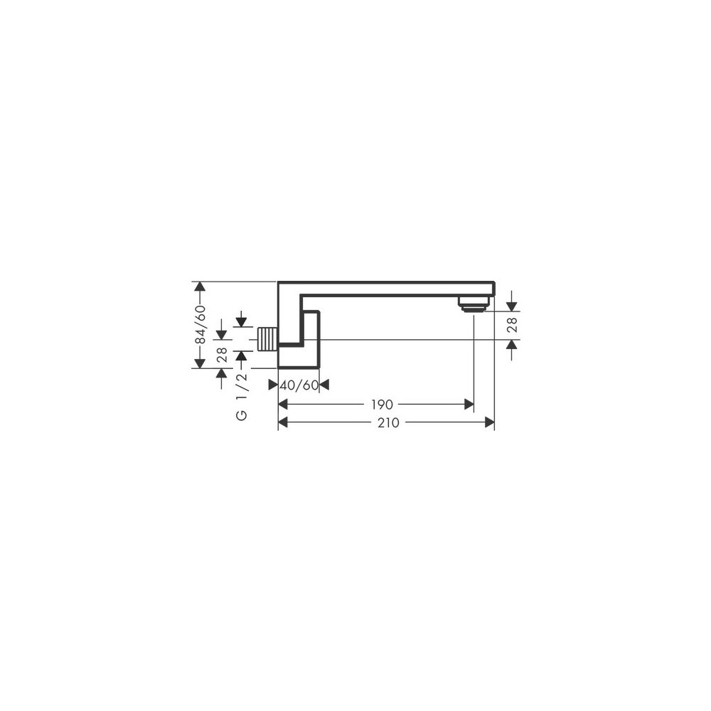 Hansgrohe AXOR Edge Wanneneinlauf, 23l/min, Diamantschliff, Polished Gold Optic... HANSGROHE-46411990 4059625266915 (Abb. 2)