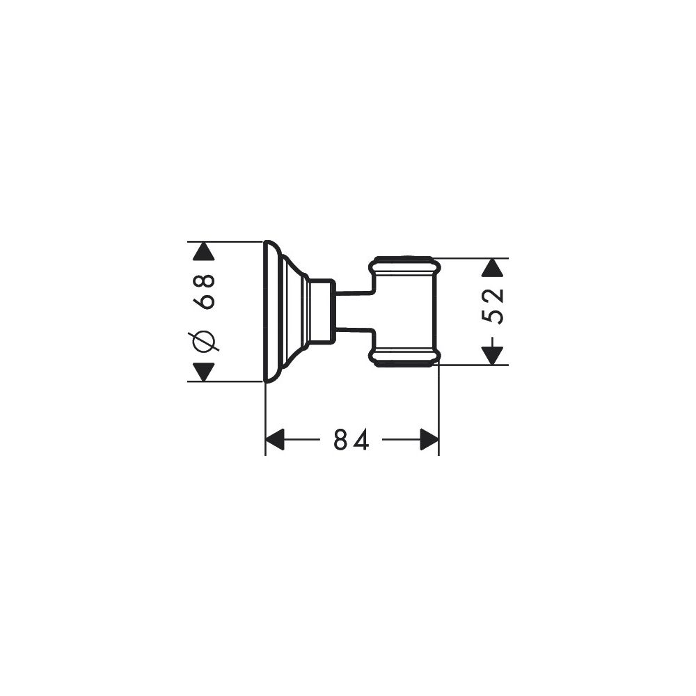 Hansgrohe AXOR Montreux Brausehalter, 68x68x84mm, Metall, Brushed Red Gold... HANSGROHE-16325310 4011097878768 (Abb. 2)