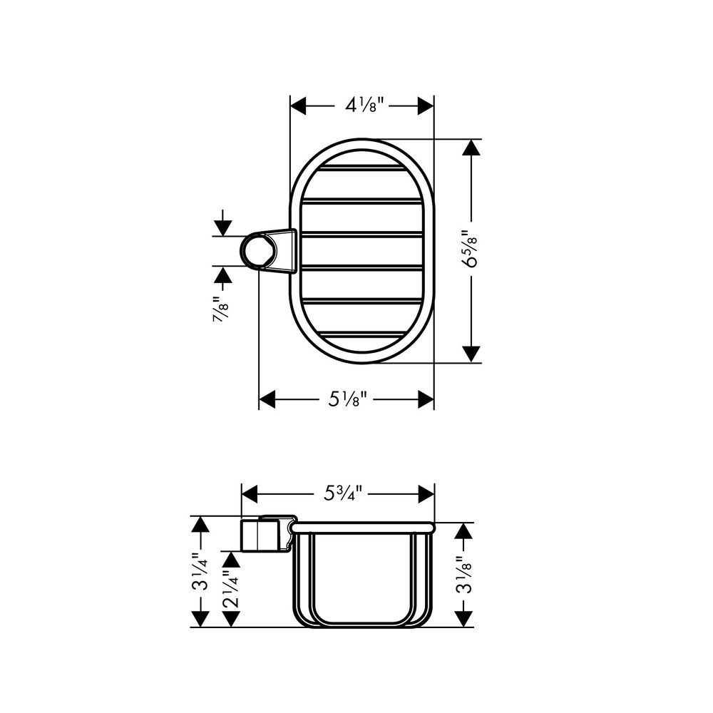 Hansgrohe AXOR Montreux Seifenkorb, 160x83x145mm, Brushed Brass... HANSGROHE-42066950 4011097939551 (Abb. 4)