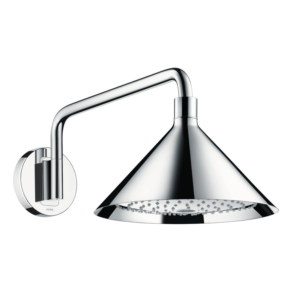 Hansgrohe AXOR Showers/Front Kopfbrause 240mm, 15l/min, 2jet, Brausearm, Chrom... HANSGROHE-26021000 4011097726052 (Abb. 2)