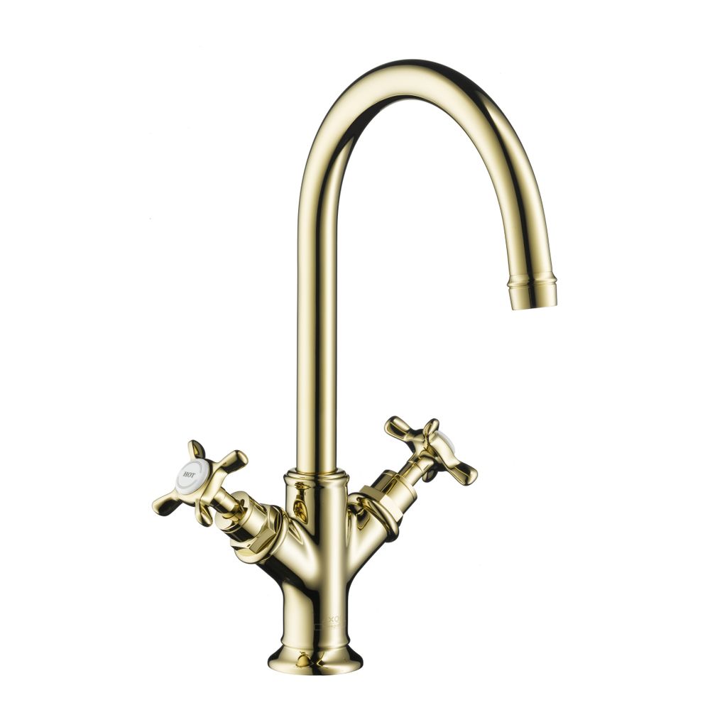 Hansgrohe AXOR Montreux 2-Griff Waschtischarmatur 210mm, 5l/min, Kreuzgriffen, Zugs... HANSGROHE-16502820 4011097515175 (Abb. 2)