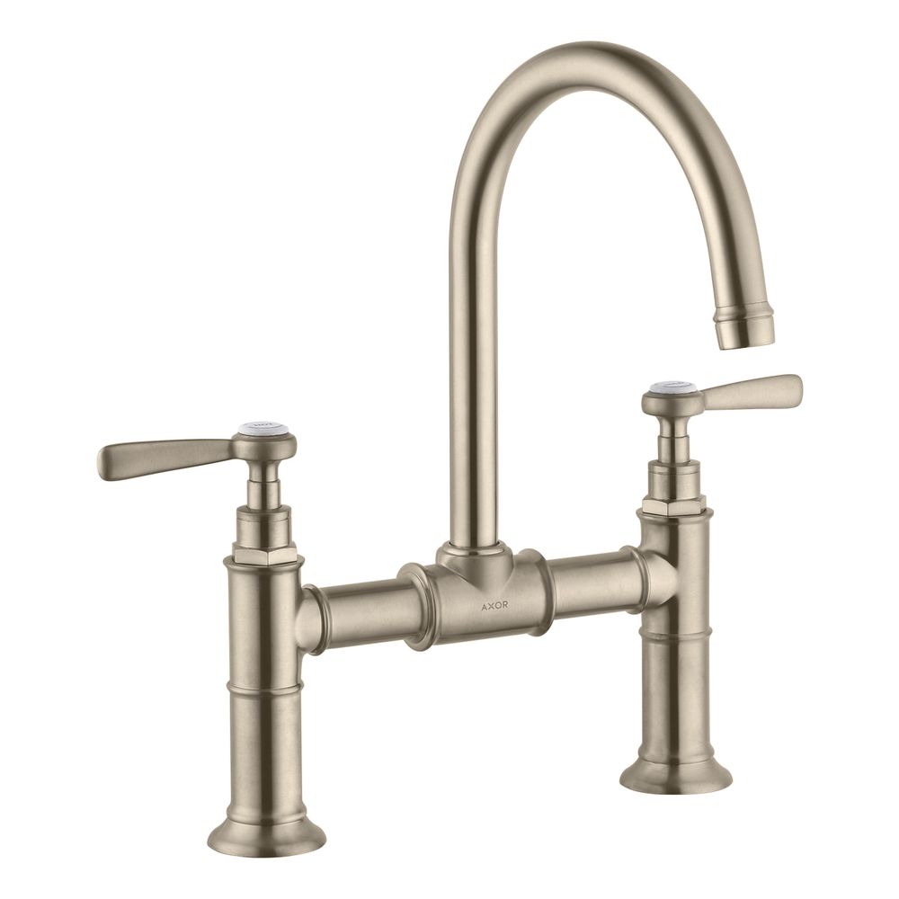 Hansgrohe AXOR Montreux 2-Griff Waschtischarmatur 220mm, 5l/min, Hebelgriff, Zugsta... HANSGROHE-16511820 4011097808451 (Abb. 2)