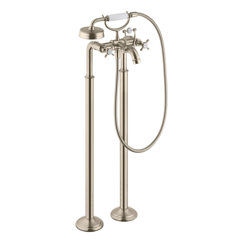Hansgrohe AXOR Montreux 2-Griff Wannenarmatur bodenstehend, 16,5l/min, Kreuzgriffen... HANSGROHE-16547820 4011097515625 (Abb. 2)