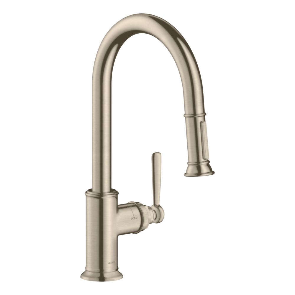 Hansgrohe AXOR Montreux Einhebel-Küchenmischer 180mm, 9l/min, Ausziehbrause, Brushe... HANSGROHE-16581820 4011097883168 (Abb. 2)