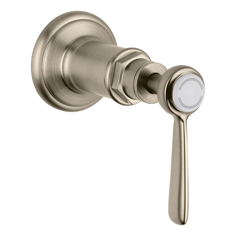 Hansgrohe AXOR Montreux Absperrventil Unterputz, Hebelgriff, DN 15/DN 20, Brushed N... HANSGROHE-16872820 4011097808277 (Abb. 2)
