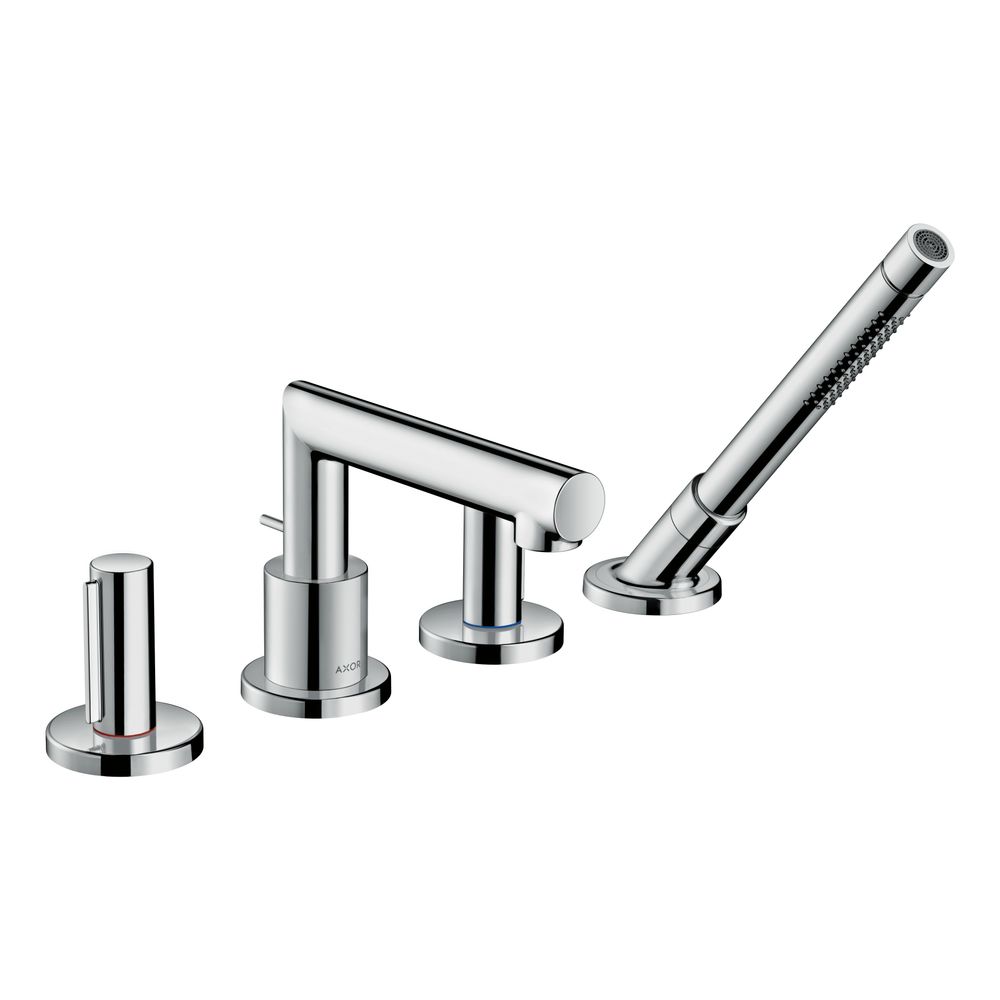 Hansgrohe AXOR Uno 4-Loch Wannenrandarmatur, 22l/min, Zerogriffen, Chrom... HANSGROHE-45444000 4011097849393 (Abb. 2)