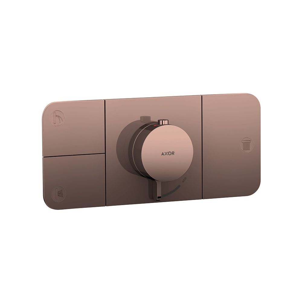 Hansgrohe AXOR One Thermostatmodul Unterputz, 30l/min, für 3 Verbraucher, Polished ... HANSGROHE-45713300 4011097824277 (Abb. 3)