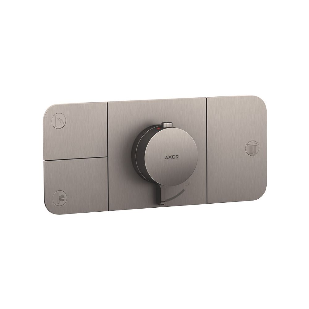 Hansgrohe AXOR One Thermostatmodul Unterputz, 30l/min, für 3 Verbraucher, Edelstahl... HANSGROHE-45713800 4011097824208 (Abb. 3)
