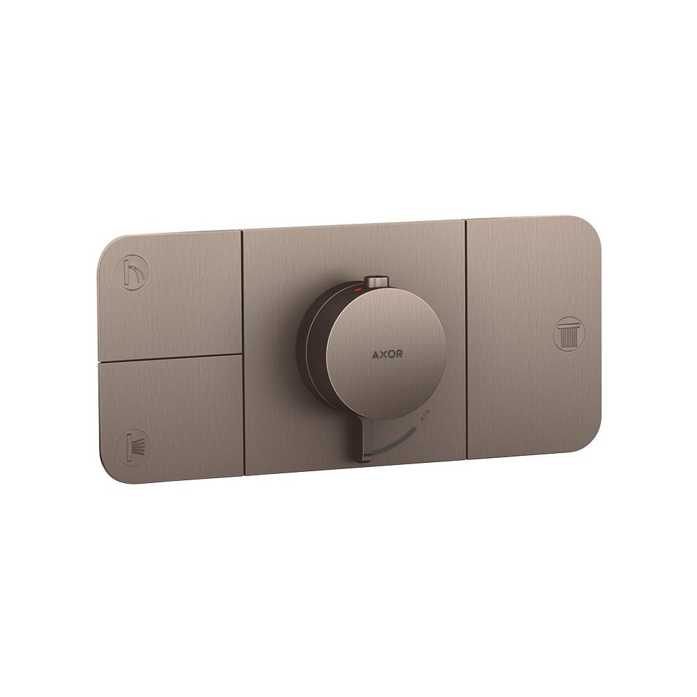 Hansgrohe AXOR One Thermostatmodul Unterputz, 30l/min, für 3 Verbraucher, Brushed N... HANSGROHE-45713820 4011097824185 (Abb. 3)
