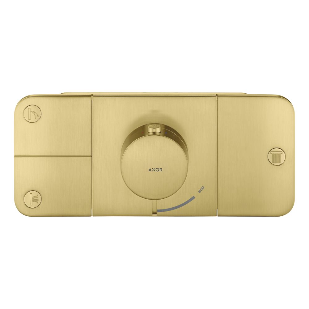 Hansgrohe AXOR One Thermostatmodul Unterputz, 30l/min, für 3 Verbraucher, Brushed B... HANSGROHE-45713950 4011097824130 (Abb. 4)
