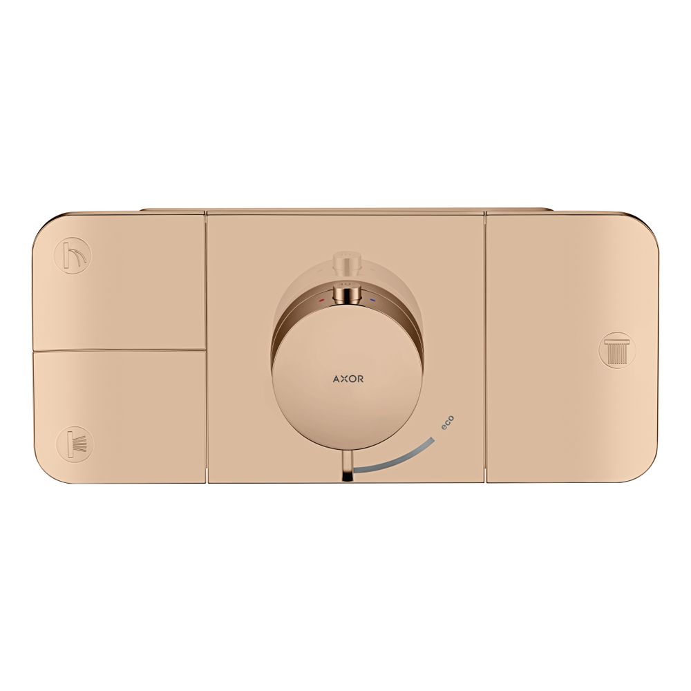 Hansgrohe AXOR One Thermostatmodul Unterputz, 30l/min, für 3 Verbraucher, Polished ... HANSGROHE-45713300 4011097824277 (Abb. 4)