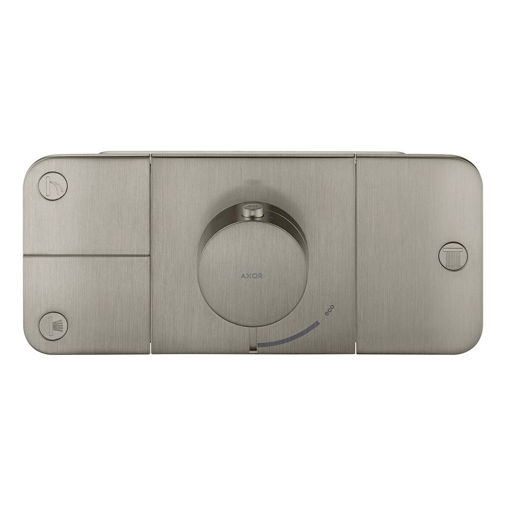 Hansgrohe AXOR One Thermostatmodul Unterputz, 30l/min, für 3 Verbraucher, Edelstahl... HANSGROHE-45713800 4011097824208 (Abb. 4)