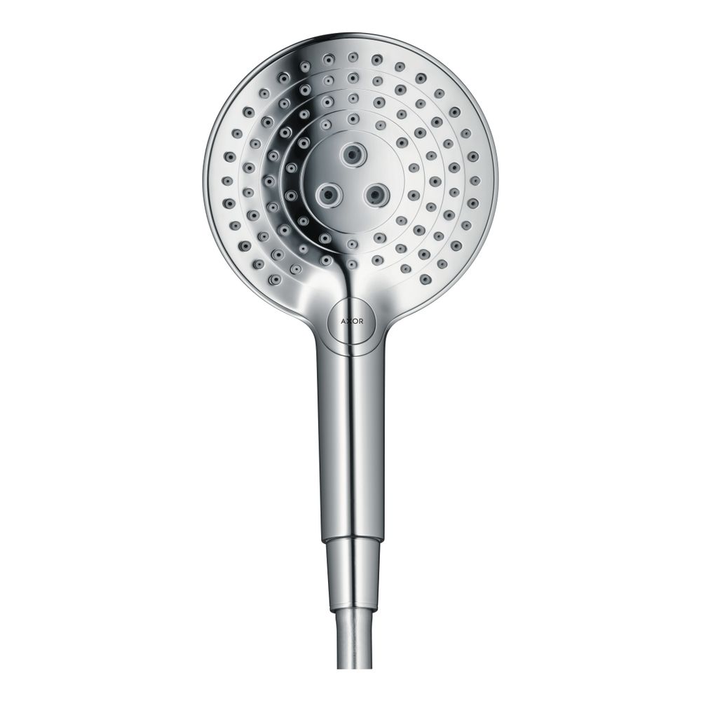 Hansgrohe AXOR ShowerSolutions Handbrause 120mm, 13,4l/min, 3jet, Chrom... HANSGROHE-26050000 4011097822846 (Abb. 2)