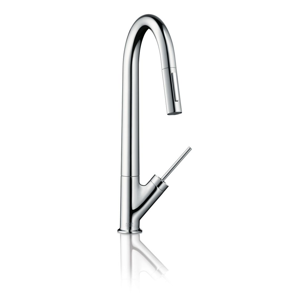 Hansgrohe AXOR Starck Einhebel-Küchenmischer, Ausziehbrause, ComfortZone 270, Chrom... HANSGROHE-10821000 4011097688565 (Abb. 2)