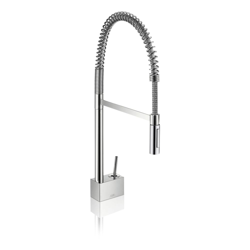 Hansgrohe AXOR Starck Einhebel-Küchenmischer, Ausziehbrause, ComfortZone 270, Edels... HANSGROHE-10821800 4011097688572 (Abb. 2)