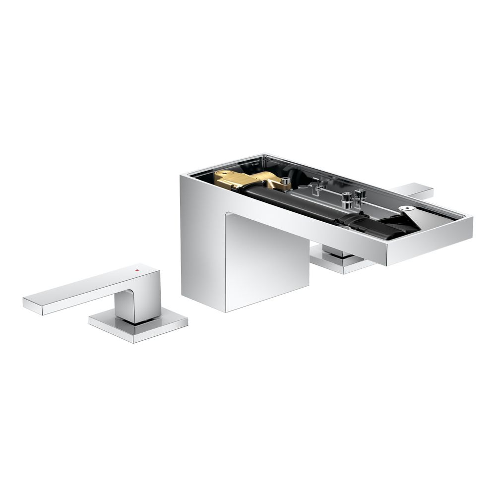Hansgrohe AXOR MyEdition 3-Loch Waschtischarmatur 70mm, 5l/min, Push-Open Ablaufgar... HANSGROHE-47052000 4059625186138 (Abb. 6)