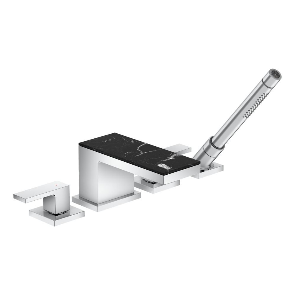 Hansgrohe AXOR MyEdition Platte 200mm, Marmor Nero Marquina, 47913000... HANSGROHE-47913000 4059625189122 (Abb. 43)