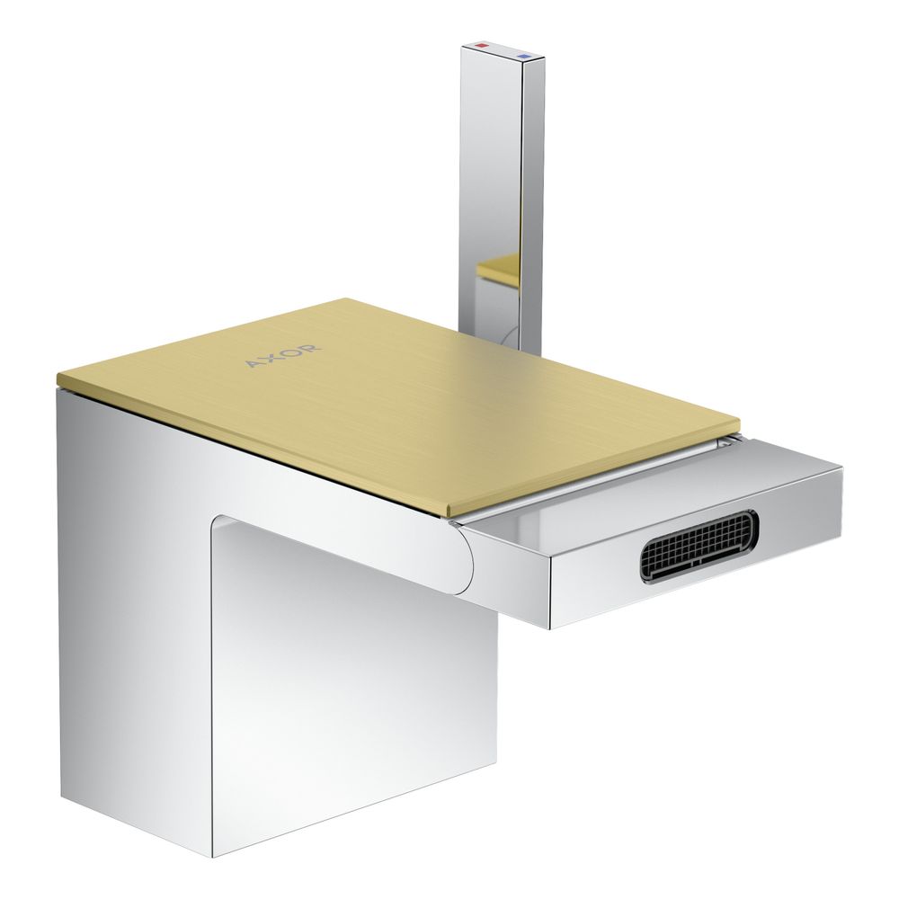 Hansgrohe AXOR MyEdition Platte 117mm, Metall, Brushed Brass, 47905950... HANSGROHE-47905950 4059625217115 (Abb. 4)