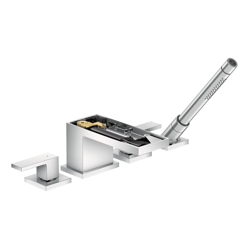 Hansgrohe AXOR MyEdition 4-Loch Wannenrandarmatur, 22l/min, ohne Platte, Chrom... HANSGROHE-47432000 4059625186176 (Abb. 2)