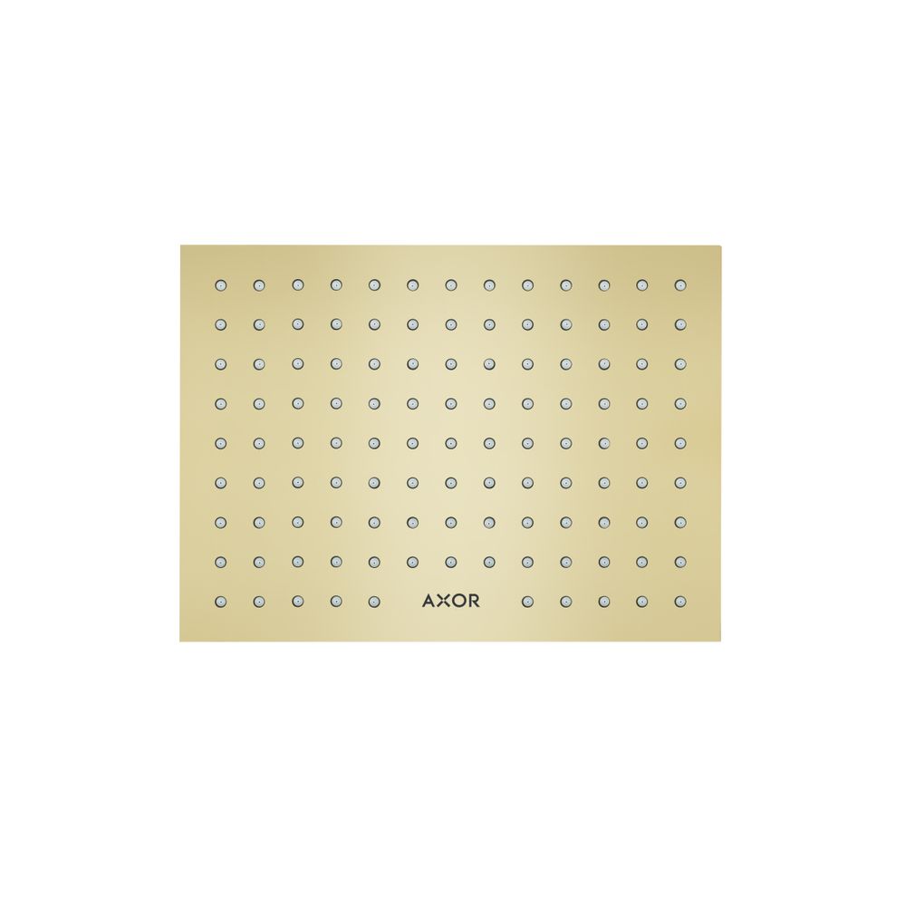 Hansgrohe AXOR ShowerSolutions Kopfbrause, 10,1l/min, 245x185mm 1jet, Polished Gold... HANSGROHE-35373990 4059625415184 (Abb. 2)