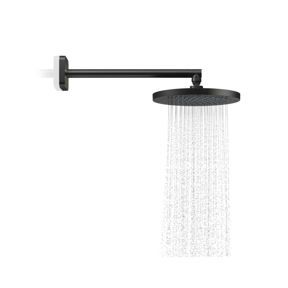 Hansgrohe AXOR ShowerSolutions Brausearm 390mm softsquare, G 1/2", Mattschwarz... HANSGROHE-26967670 4059625399095 (Abb. 3)