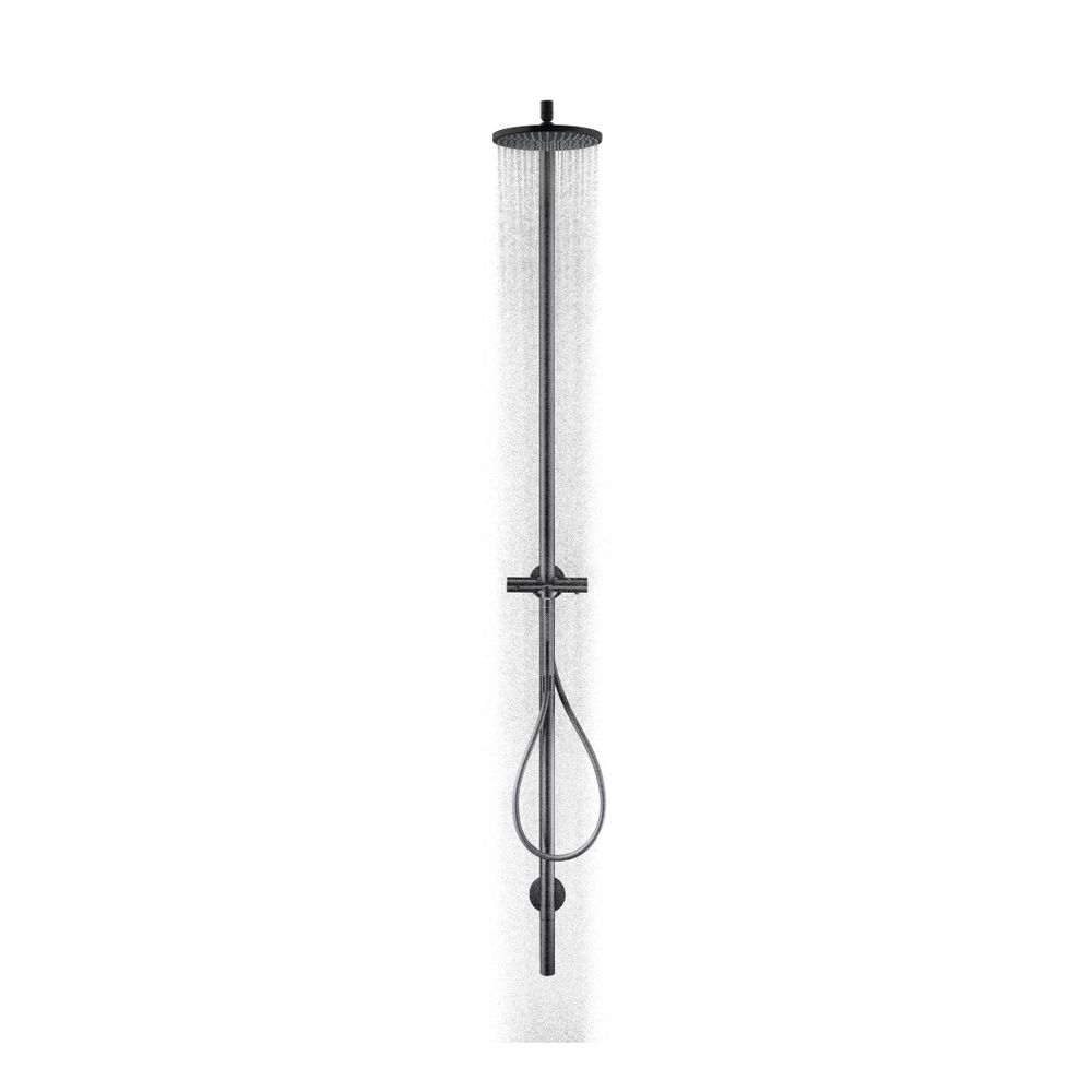 Hansgrohe AXOR Starck Duschsäule, Thermostat, Kopfbrause 240mm, 1jet, DN 15, Mattsc... HANSGROHE-12672670 4059625442494 (Abb. 5)