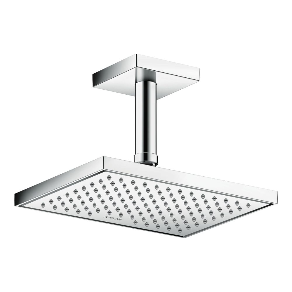 Hansgrohe AXOR ShowerSolutions Deckenanschluss 100mm eckig, DN 15, G 1/2", Chrom... HANSGROHE-26437000 4059625400371 (Abb. 3)