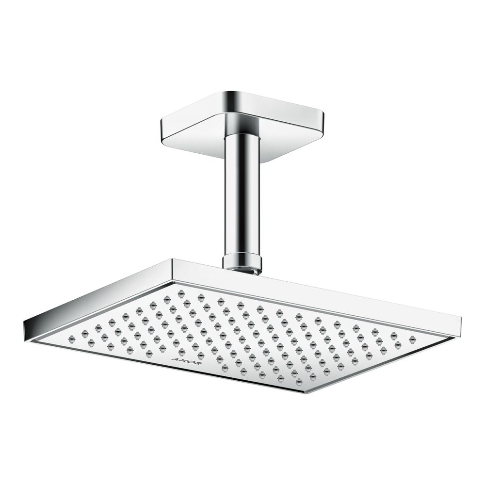 Hansgrohe AXOR ShowerSolutions Deckenanschluss 100mm softsquare, DN 15, G 1/2", Chr... HANSGROHE-26965000 4059625400456 (Abb. 2)