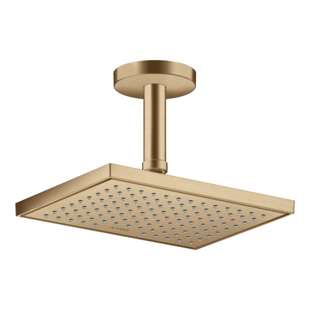 Hansgrohe AXOR ShowerSolutions Deckenanschluss 100mm, DN 15, G 1/2", Brushed Bronze... HANSGROHE-26432140 4059625123270 (Abb. 2)