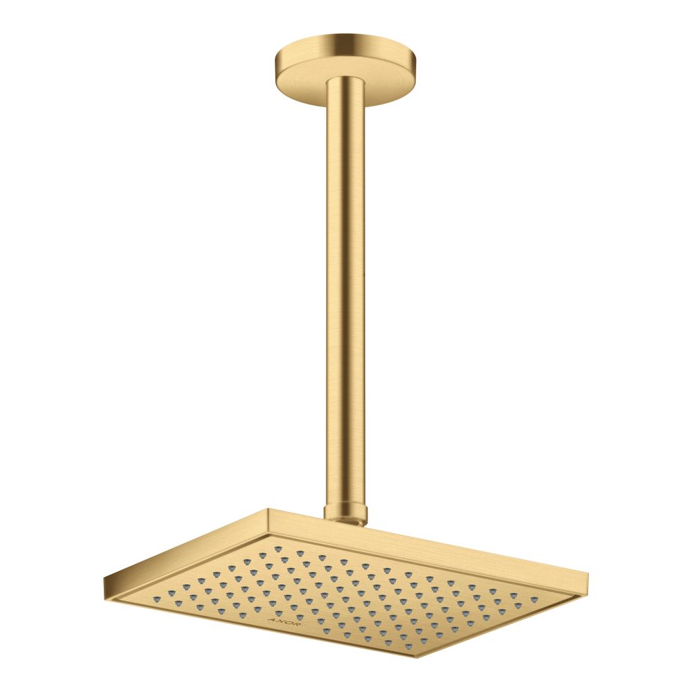 Hansgrohe AXOR ShowerSolutions Deckenanschluss 300mm, DN 15, G 1/2", Brushed Gold O... HANSGROHE-26433250 4059625124222 (Abb. 2)