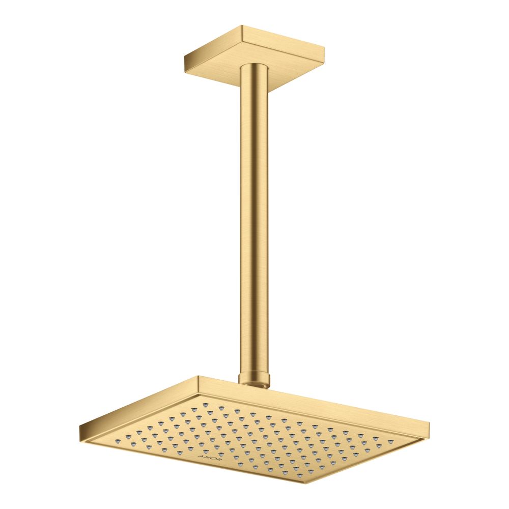 Hansgrohe AXOR ShowerSolutions Deckenanschluss 300mm eckig, DN 15, G 1/2", Brushed ... HANSGROHE-26438250 4059625407394 (Abb. 2)
