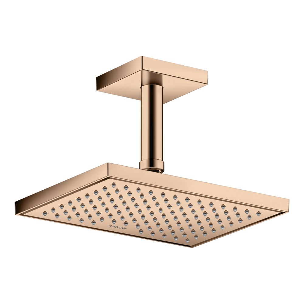 Hansgrohe AXOR ShowerSolutions Deckenanschluss 100mm eckig, DN 15, G 1/2", Polished... HANSGROHE-26437300 4059625407370 (Abb. 2)