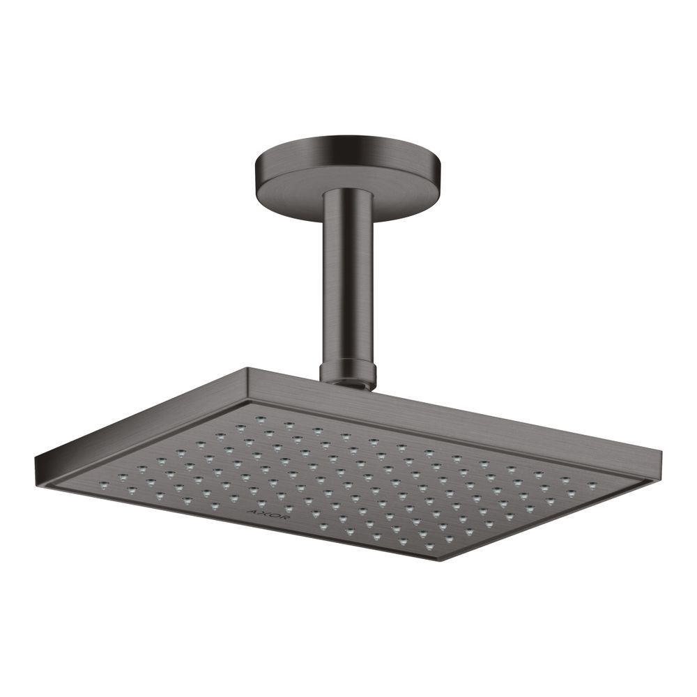 Hansgrohe AXOR ShowerSolutions Deckenanschluss 100mm, DN 15, G 1/2", Brushed Black ... HANSGROHE-26432340 4059625123263 (Abb. 2)