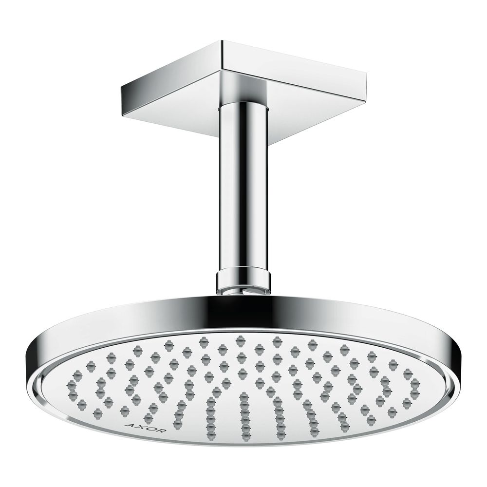 Hansgrohe AXOR ShowerSolutions Deckenanschluss 100mm eckig, DN 15, G 1/2", Chrom... HANSGROHE-26437000 4059625400371 (Abb. 4)