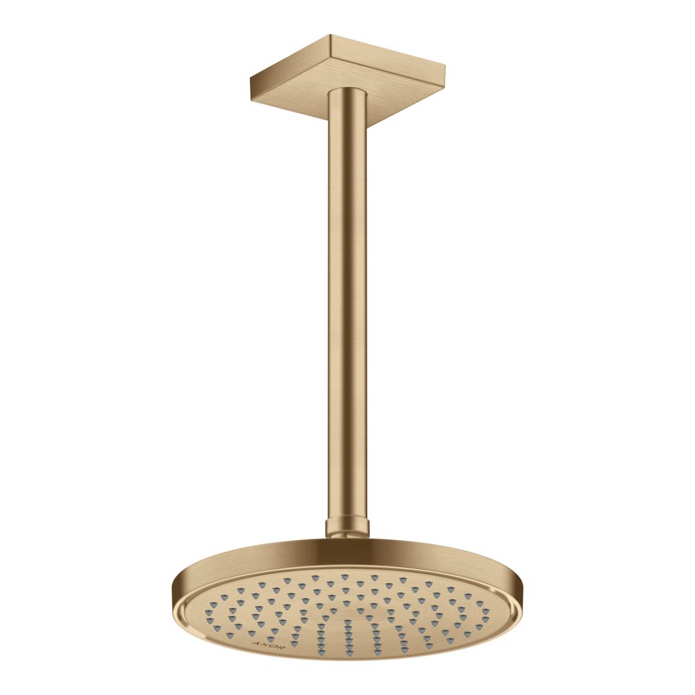 Hansgrohe AXOR ShowerSolutions Deckenanschluss 300mm eckig, DN 15, G 1/2", Brushed ... HANSGROHE-26438140 4059625402795 (Abb. 3)