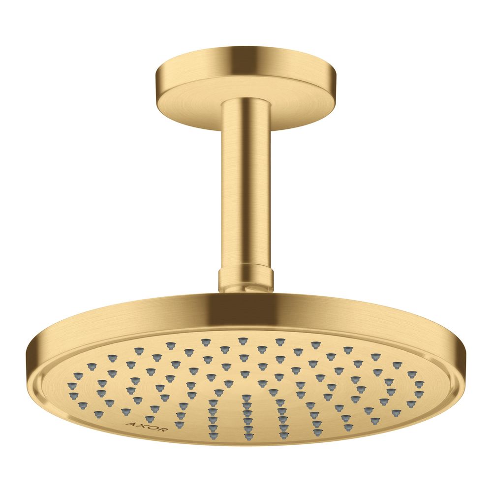 Hansgrohe AXOR ShowerSolutions Kopfbrause 220mm, 7,4l/min, 1jet EcoSmart, Brushed G... HANSGROHE-35383250 4059625406830 (Abb. 3)