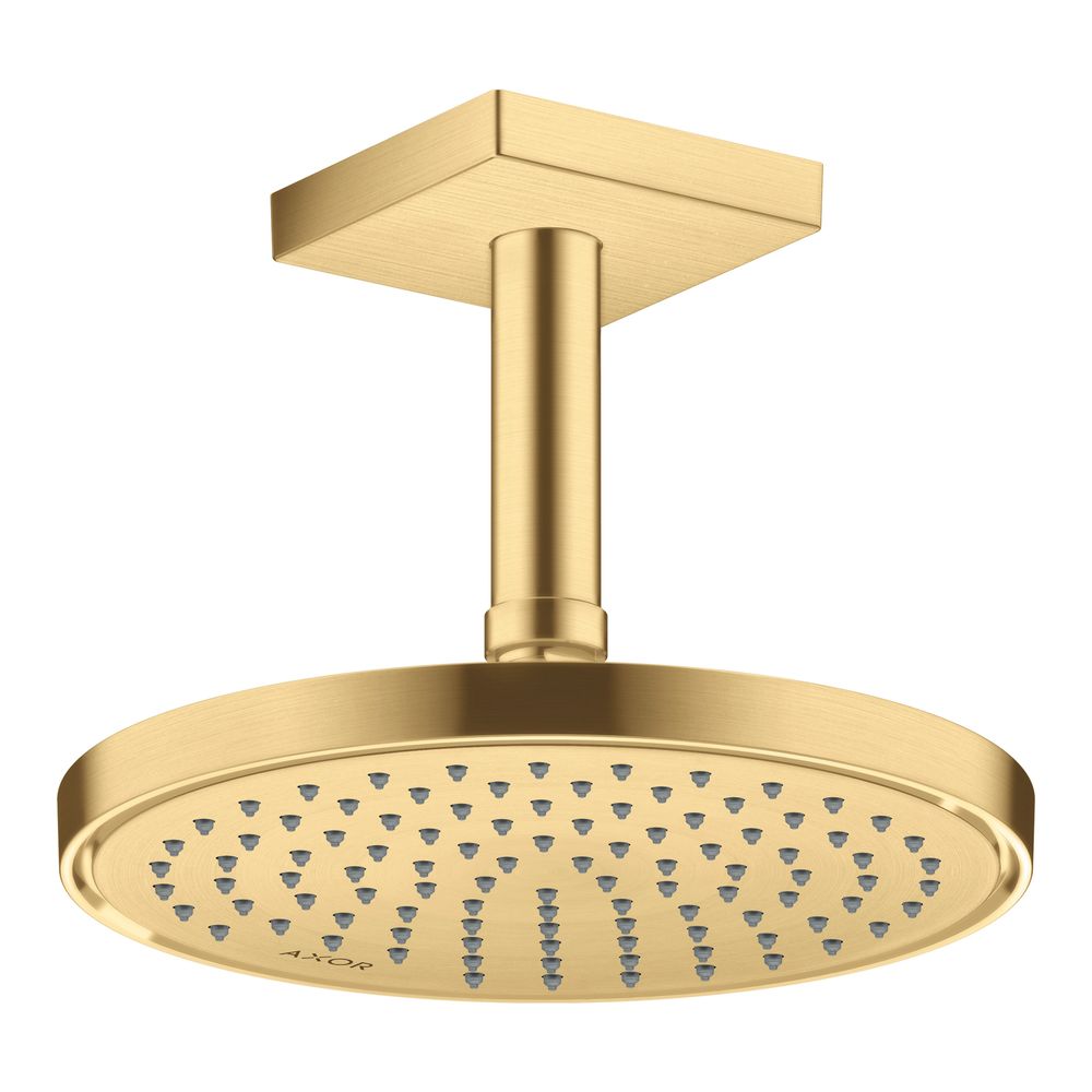 Hansgrohe AXOR ShowerSolutions Kopfbrause 220mm, 7,4l/min, 1jet EcoSmart, Brushed G... HANSGROHE-35383250 4059625406830 (Abb. 6)