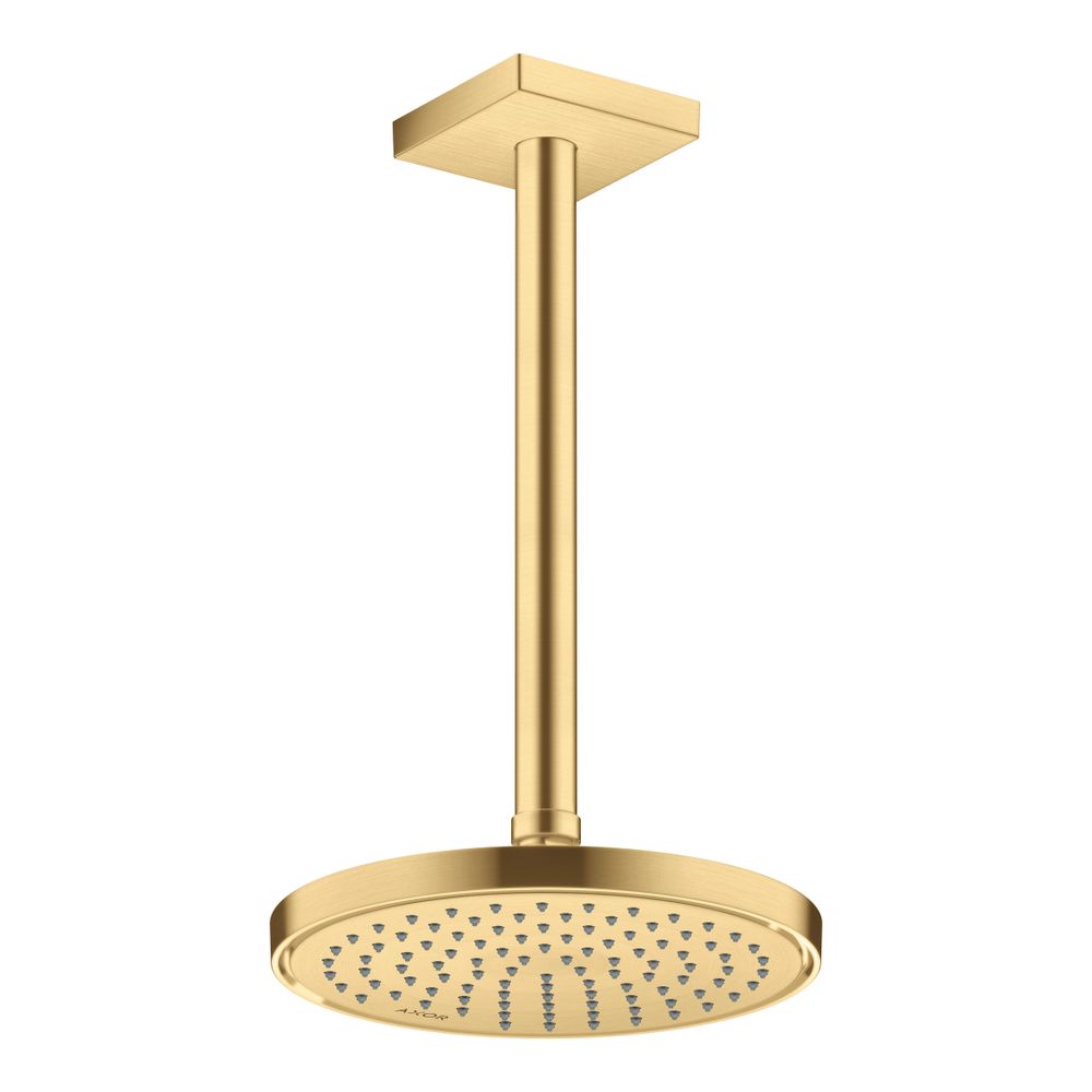 Hansgrohe AXOR ShowerSolutions Kopfbrause 220mm, 7,4l/min, 1jet EcoSmart, Brushed G... HANSGROHE-35383250 4059625406830 (Abb. 7)