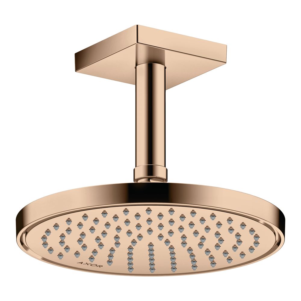 Hansgrohe AXOR ShowerSolutions Deckenanschluss 100mm eckig, DN 15, G 1/2", Polished... HANSGROHE-26437300 4059625407370 (Abb. 3)