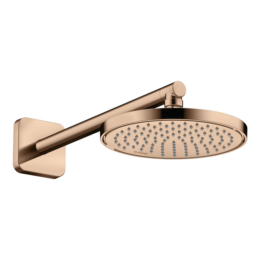Hansgrohe AXOR ShowerSolutions Brausearm 390mm softsquare, G 1/2", Polished Red Gol... HANSGROHE-26967300 4059625407653 (Abb. 3)