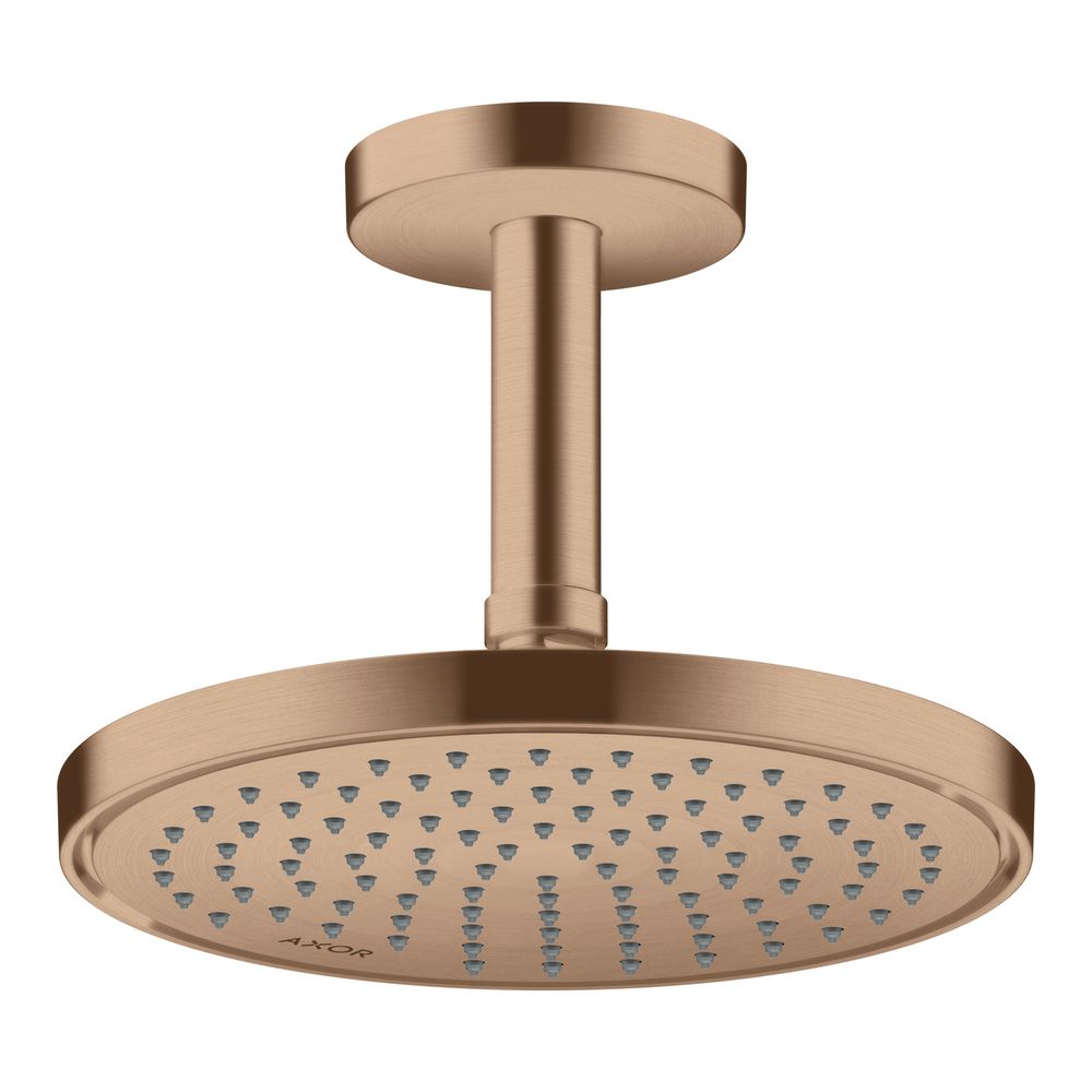 Hansgrohe AXOR ShowerSolutions Kopfbrause 220mm, 5,6l/min, 1jet EcoSmartPlus, Brush... HANSGROHE-35388310 4059625406991 (Abb. 3)
