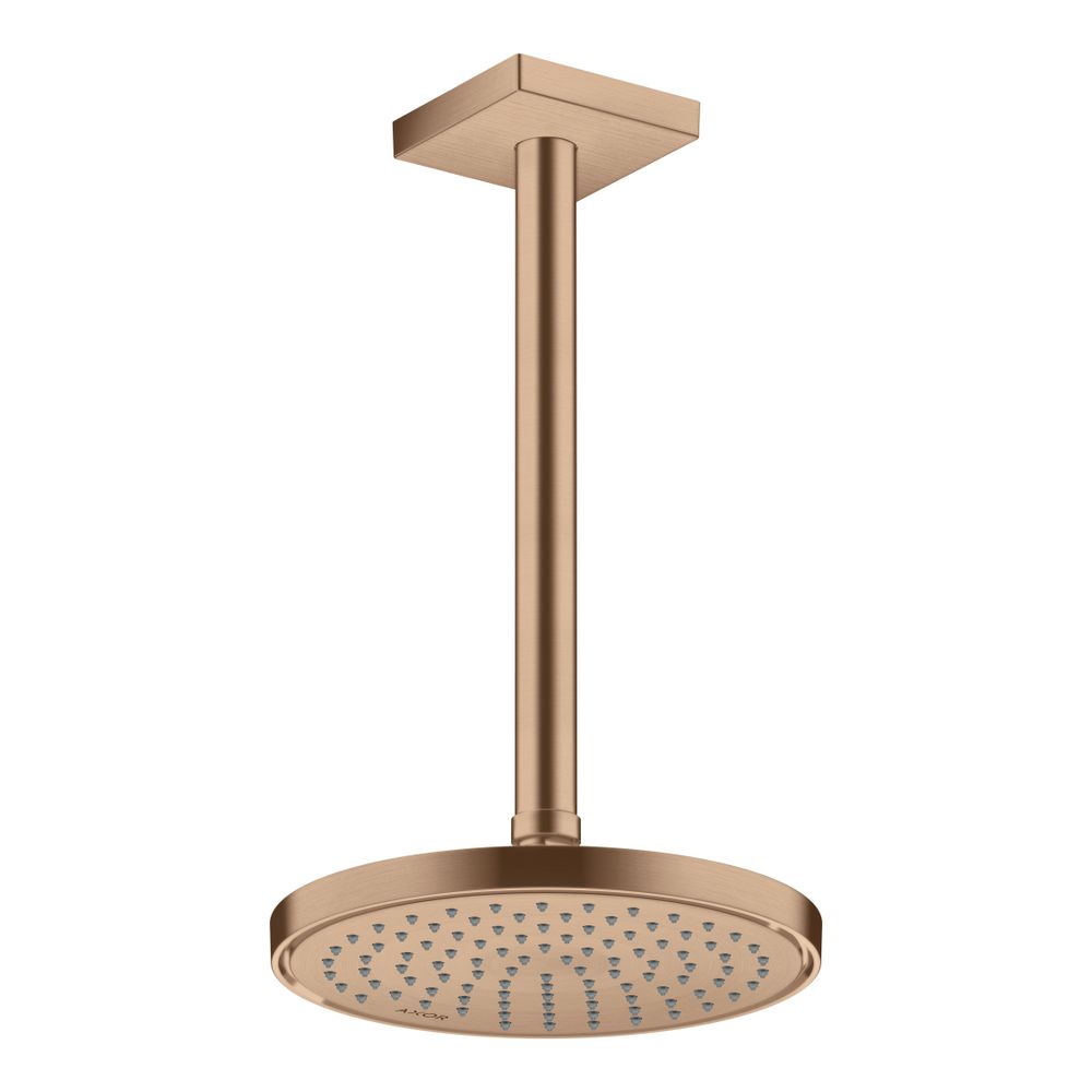 Hansgrohe AXOR ShowerSolutions Kopfbrause 220mm, 5,6l/min, 1jet EcoSmartPlus, Brush... HANSGROHE-35388310 4059625406991 (Abb. 7)