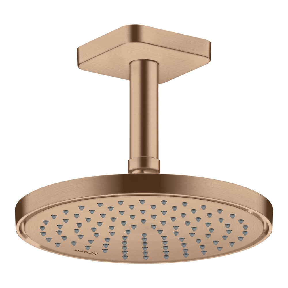 Hansgrohe AXOR ShowerSolutions Kopfbrause 220mm, 5,6l/min, 1jet EcoSmartPlus, Brush... HANSGROHE-35388310 4059625406991 (Abb. 8)