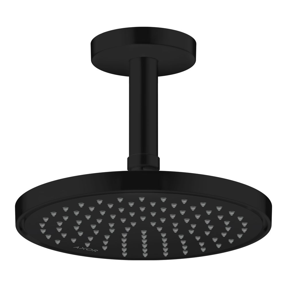 Hansgrohe AXOR ShowerSolutions Kopfbrause 220mm, 10,1l/min, 1jet, Mattschwarz... HANSGROHE-35382670 4059625415238 (Abb. 4)