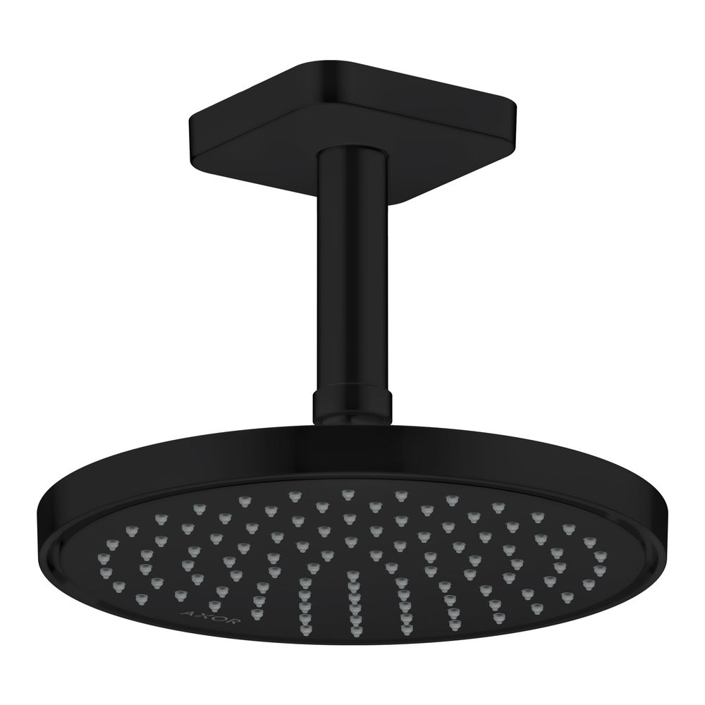 Hansgrohe AXOR ShowerSolutions Kopfbrause 220mm, 10,1l/min, 1jet, Mattschwarz... HANSGROHE-35382670 4059625415238 (Abb. 9)
